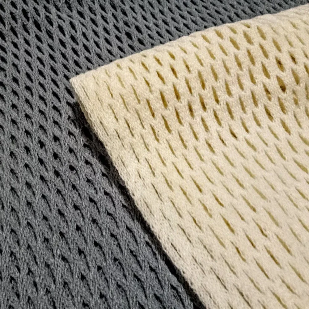 Set of 2 Perry Ellis Woven Knit Fringed Scarves
